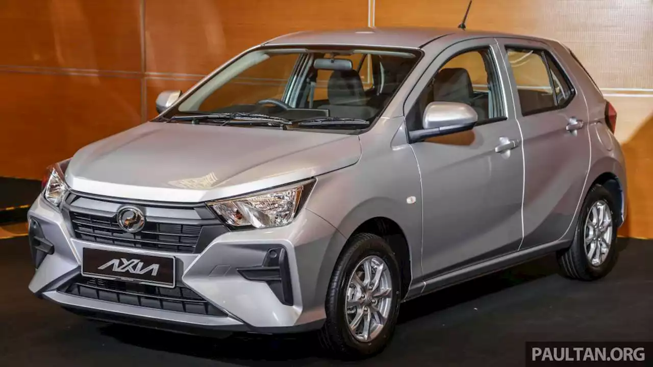 Perodua Axia D74A 2023 dilancarkan — 1.0L CVT, saiz lebih besar, empat varian G/X/SE/AV, dari RM38,600 - paultan.org