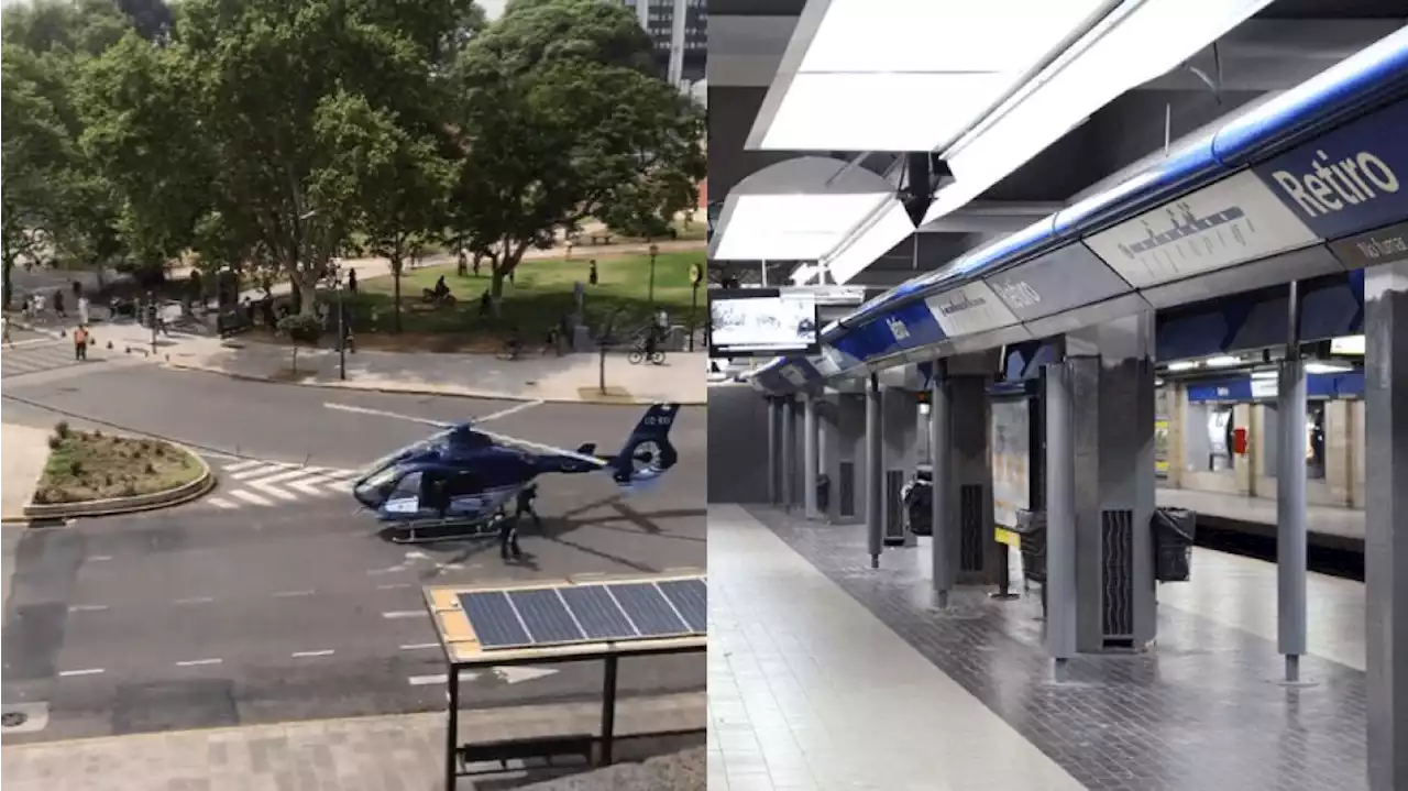 Tiroteo en el subte: una policía fue baleada después de enfrentarse a un ladrón