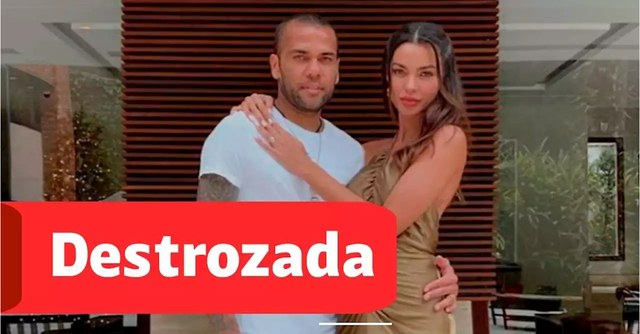 “Me rompe en mil pedazos, me siento sola”: la conmovedora carta que publicó la esposa de Dani Alves