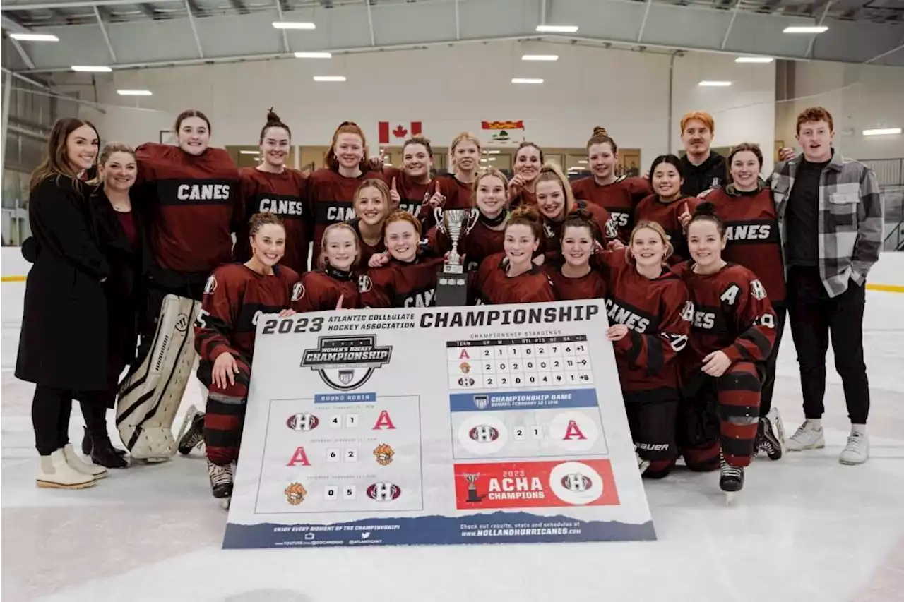 Holland Hurricanes win first Atlantic women's hockey title since 2016 | SaltWire