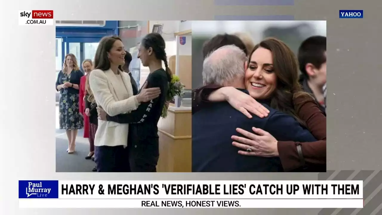 ‘Kate hugs people she likes’: Meghan’s claim about Princess of Wales debunked