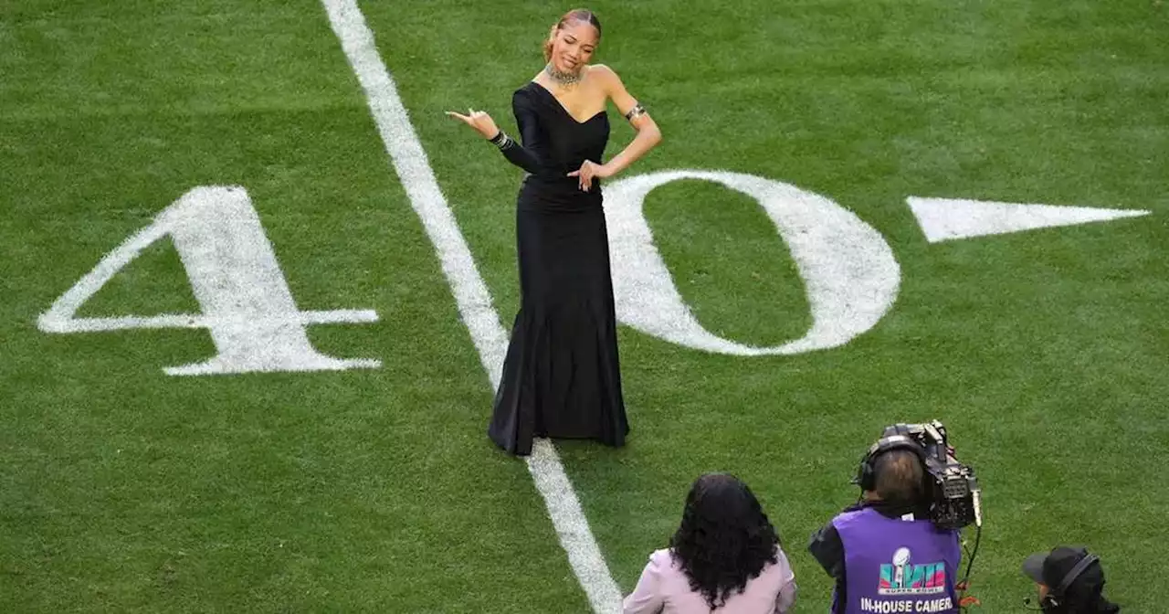 Super Bowl LVII: Diese Frau stahl Rihanna die Halftime-Show