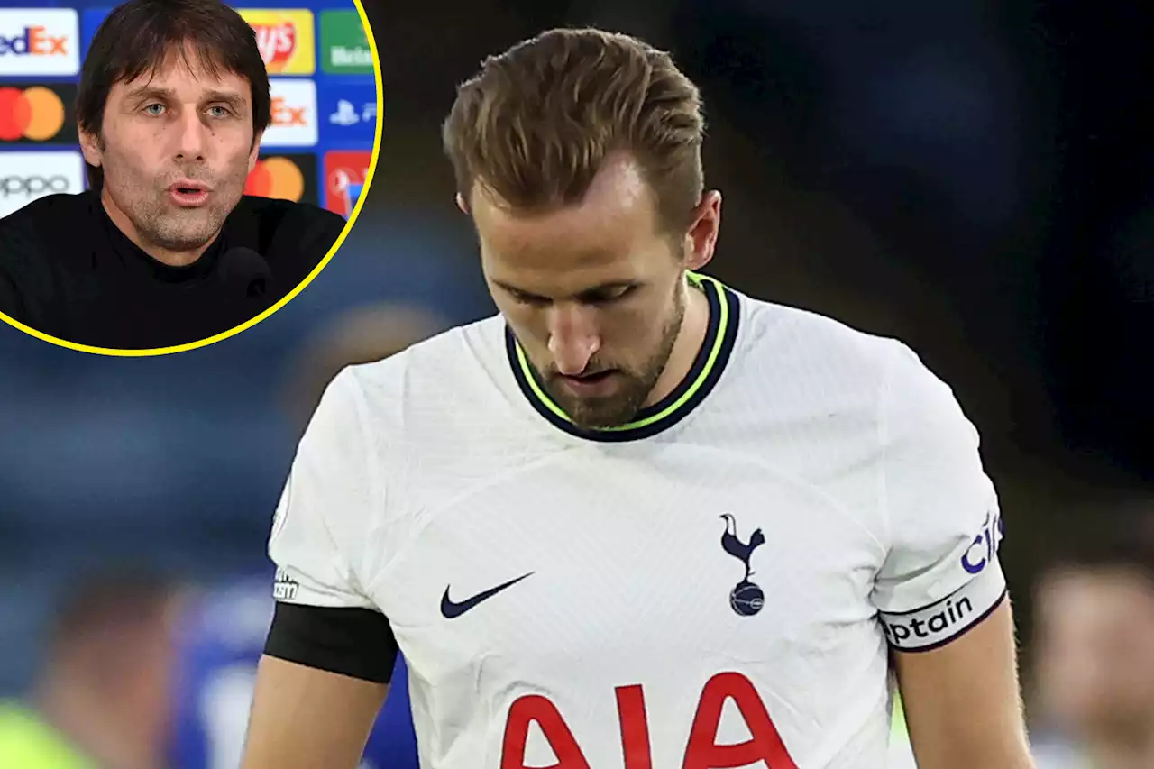 Conte admits his Tottenham stars are struggling to perform under pressure