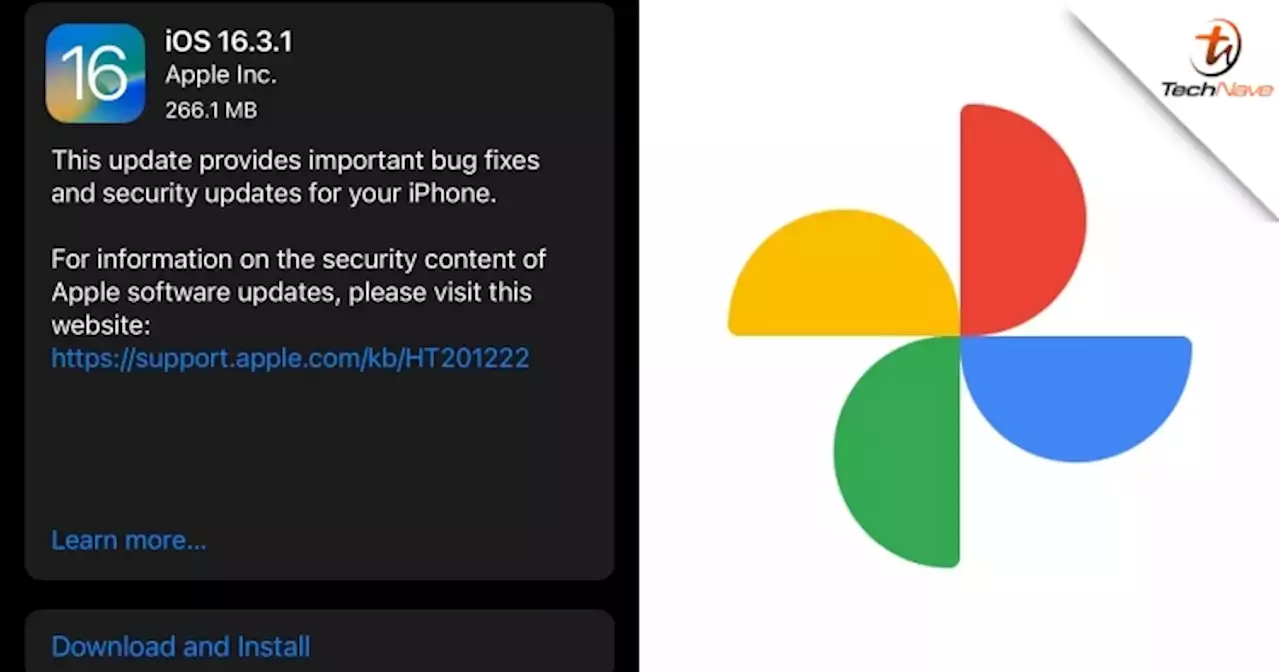 Apple’s iOS 16.3.1 update makes Google Photos unusable on the iPhone | TechNave