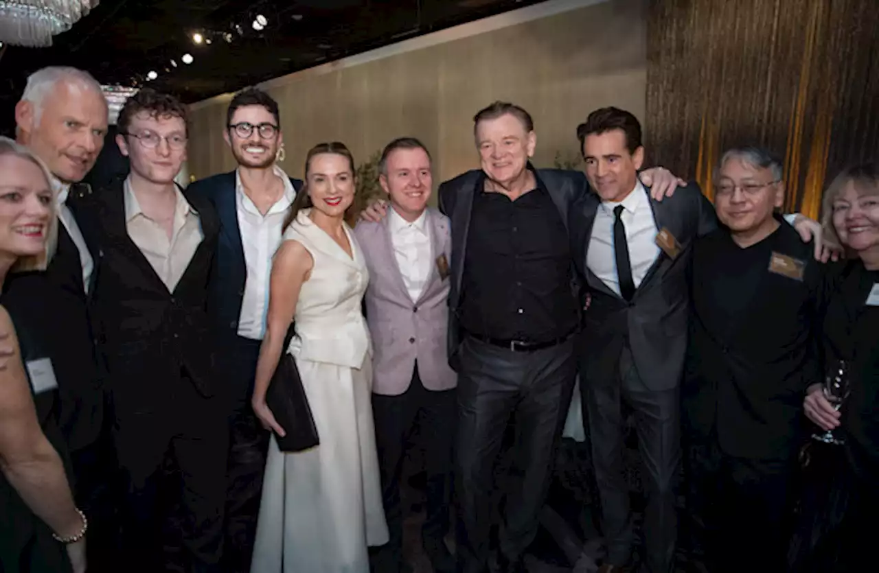 Irish Oscar hopefuls gather for annual celeb-packed nominees luncheon