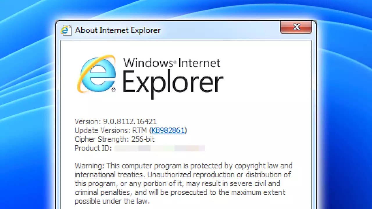 Internet Explorer will die on billions of devices from tomorrow after 28 years