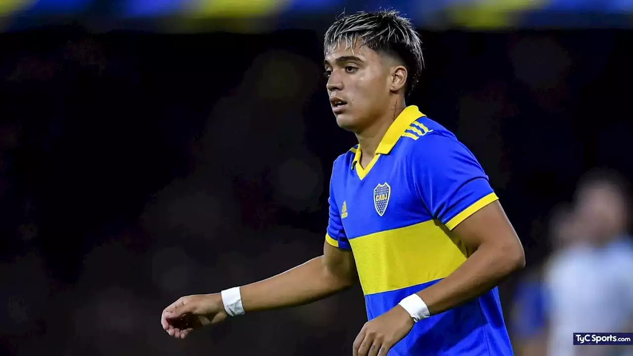 Boca confirmó una lesión de Zeballos: cuánto tiempo estará afuera - TyC Sports