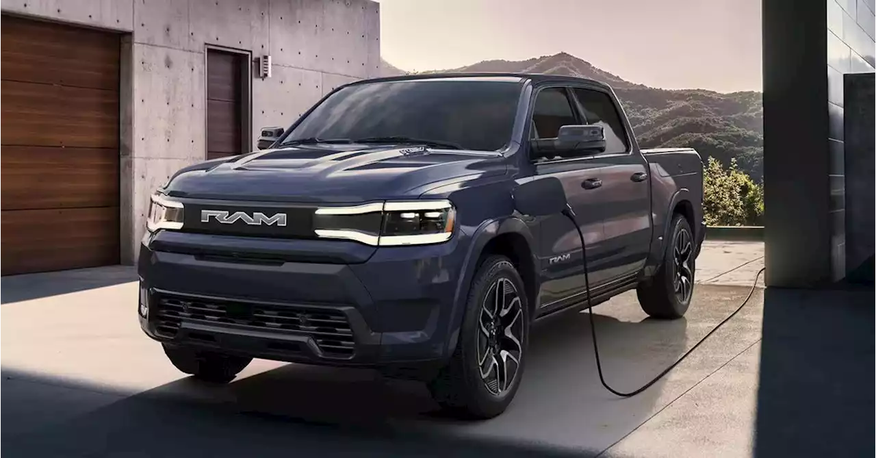 Ram 1500 REV loses the prototype’s gimmicks and looks like an electric Ram