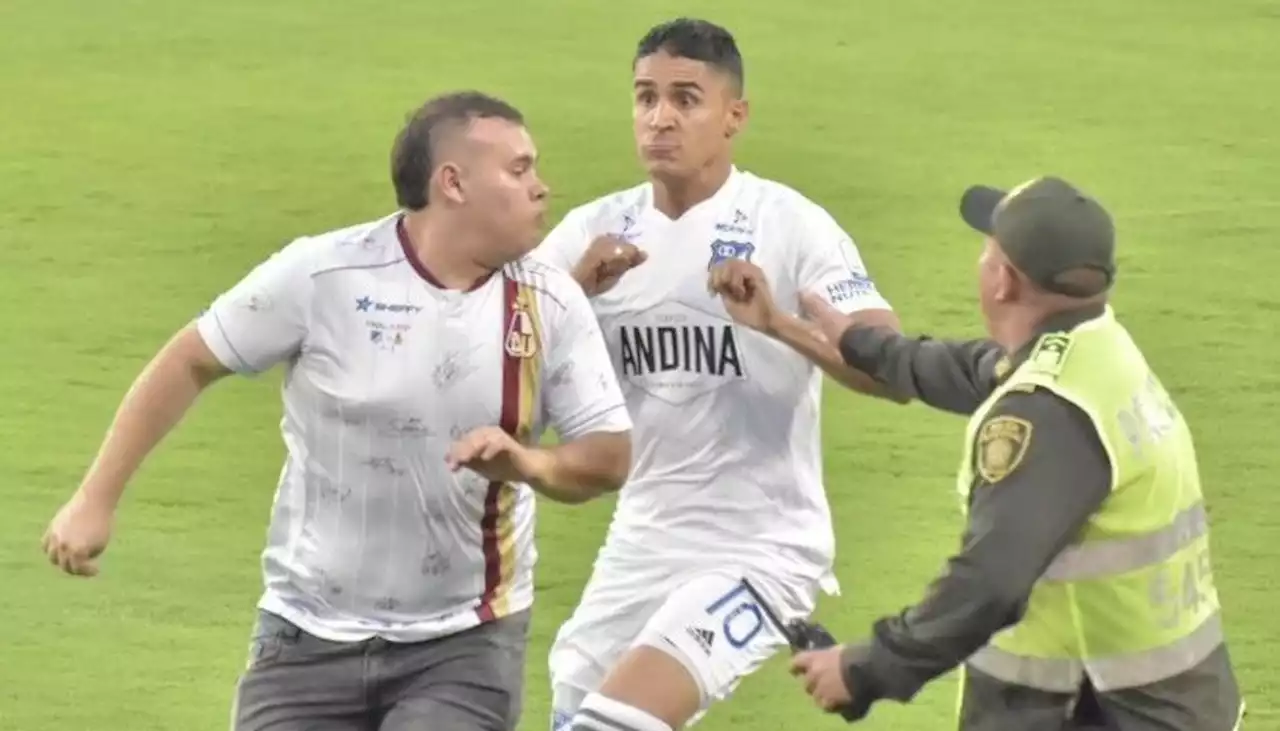 Dimayor repudió la agresión de hincha del Tolima a Daniel Cataño