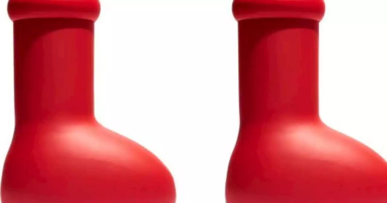 Why you’re seeing these cartoonish Big Red Boots all over social media