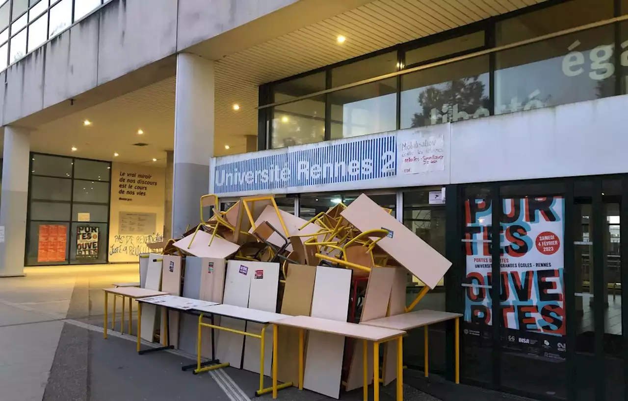 Par crainte d’être bloquée, l’université Rennes-2 ferme pour deux jours