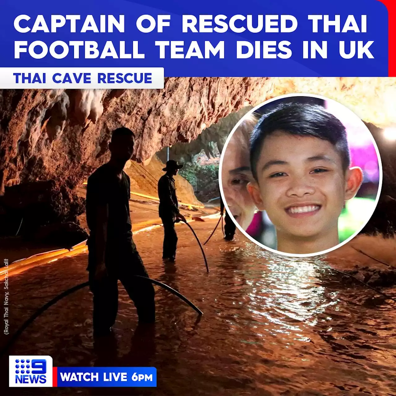 Captain of Thai boys' football team rescued from cave dies in UK