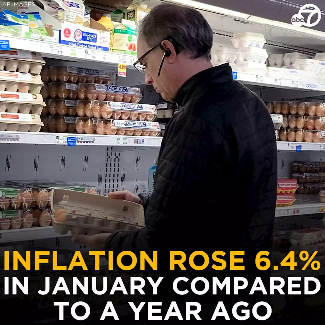 Inflation report: Pace of consumer price increases slows to 6.4%, but price pressures re-emerge