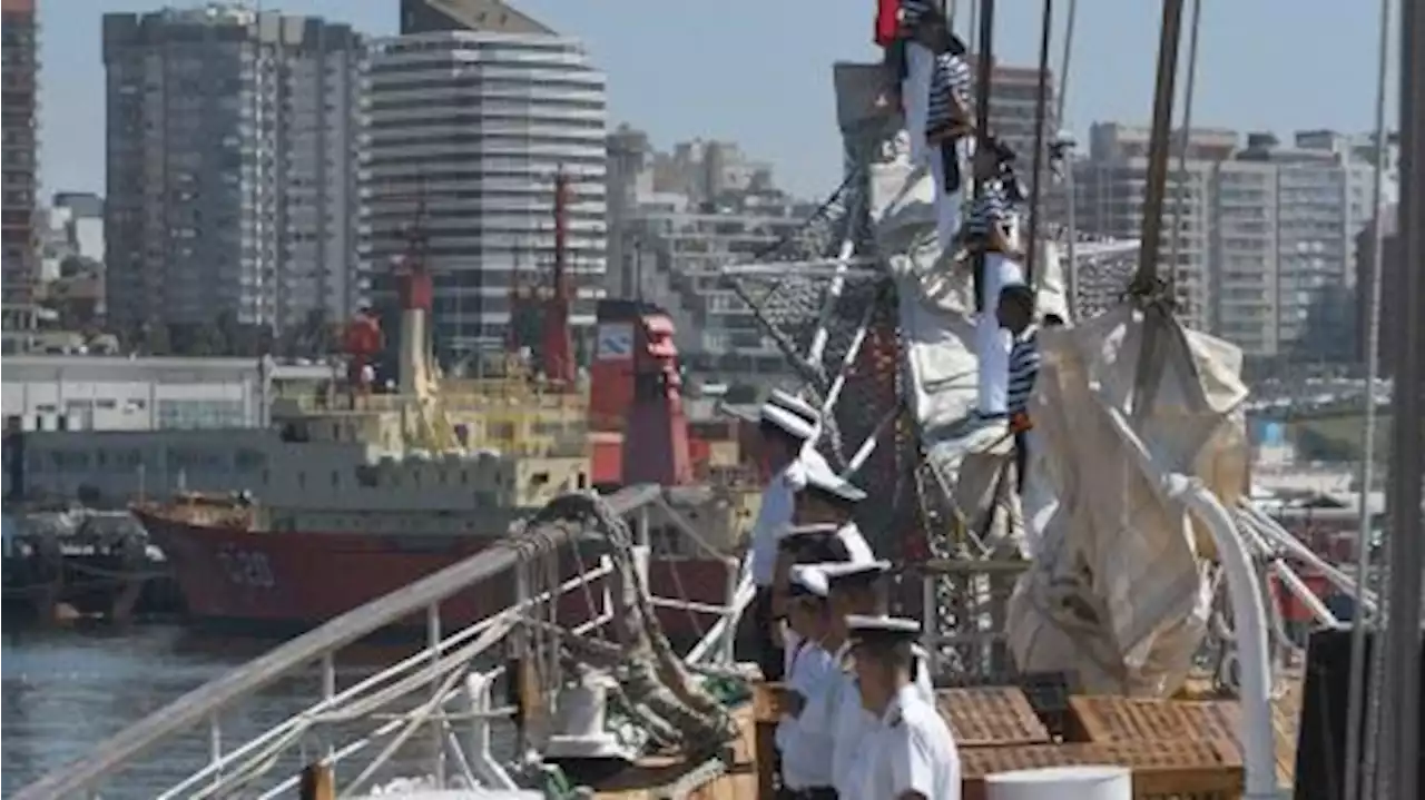 La Fragata Libertad ya fue visitada en Mar del Plata por más de 25.000 personas