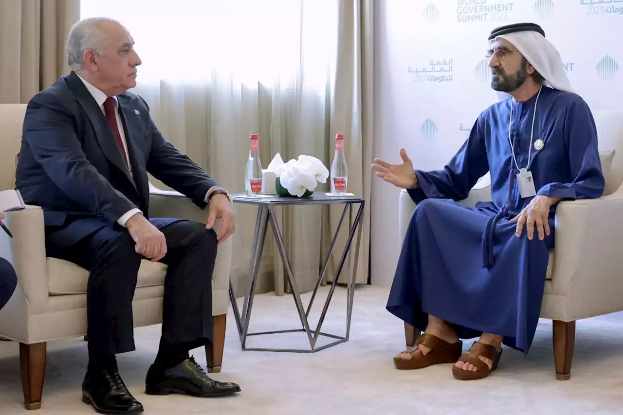 محمد بن راشد يبحث مع رئيس وزراء أذربيجان الارتقاء بمختلف أوجه التعاون بين البلدين