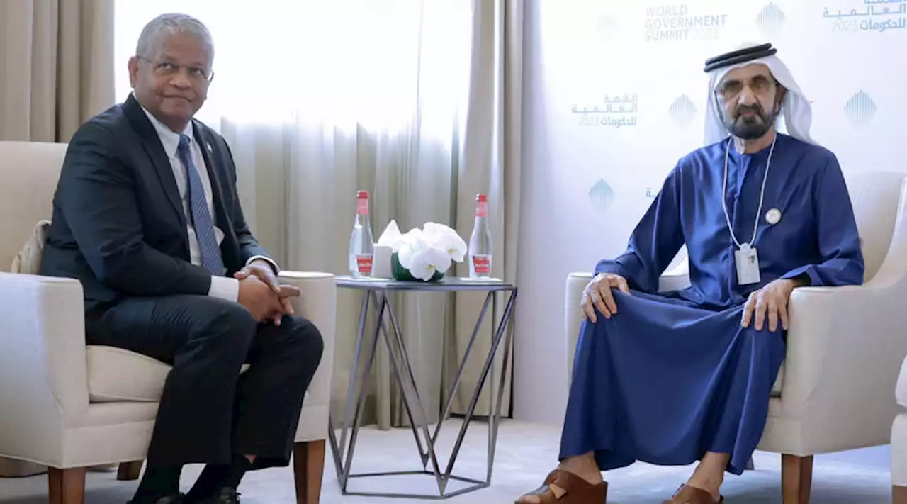 محمد بن راشد ورئيس سيشل يبحثان تطوير العلاقات الثنائية | صحيفة الخليج