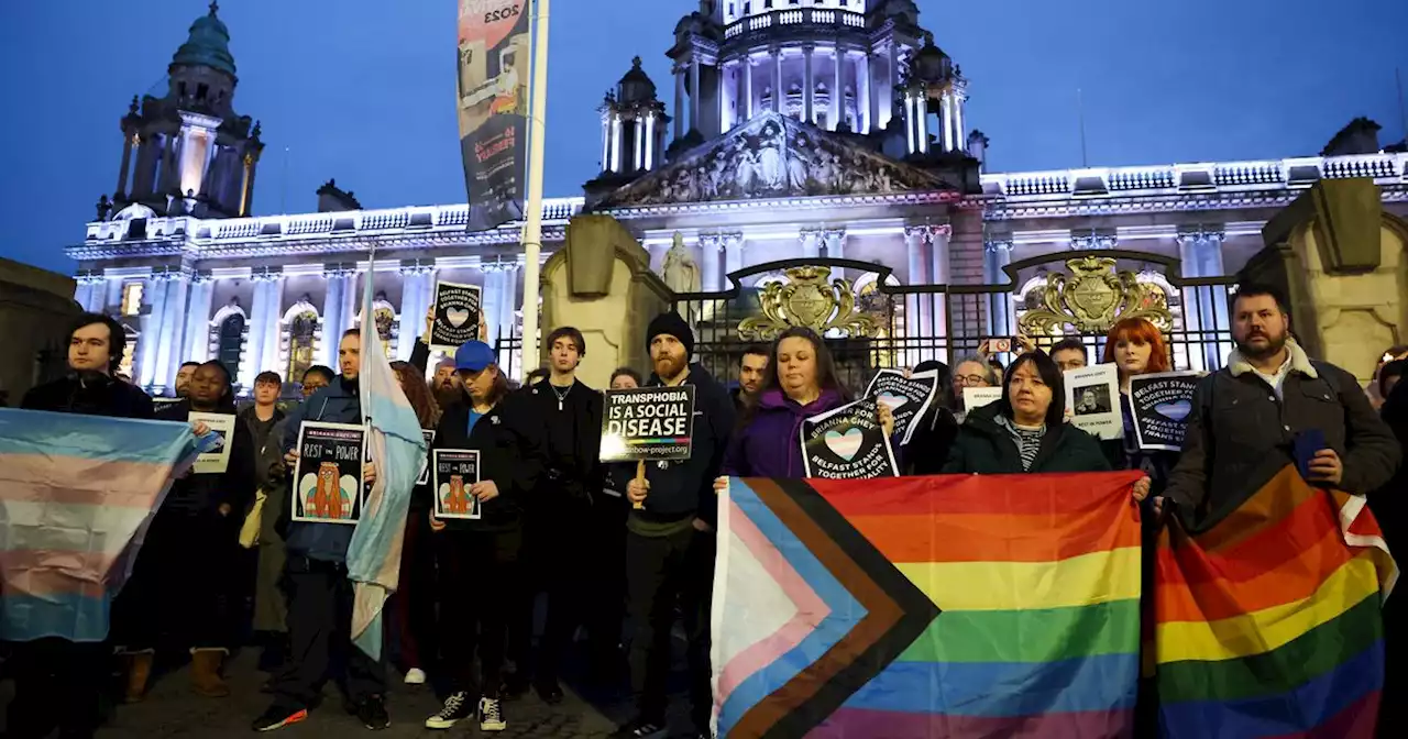 Hundreds at Belfast and Dublin Brianna Ghey vigils