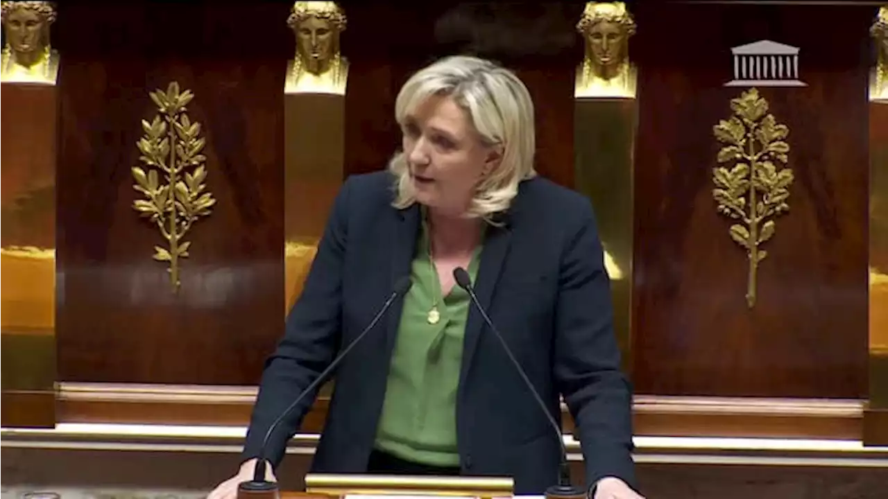 EN DIRECT - Réforme des retraites: Marine Le Pen annonce déposer une motion de censure