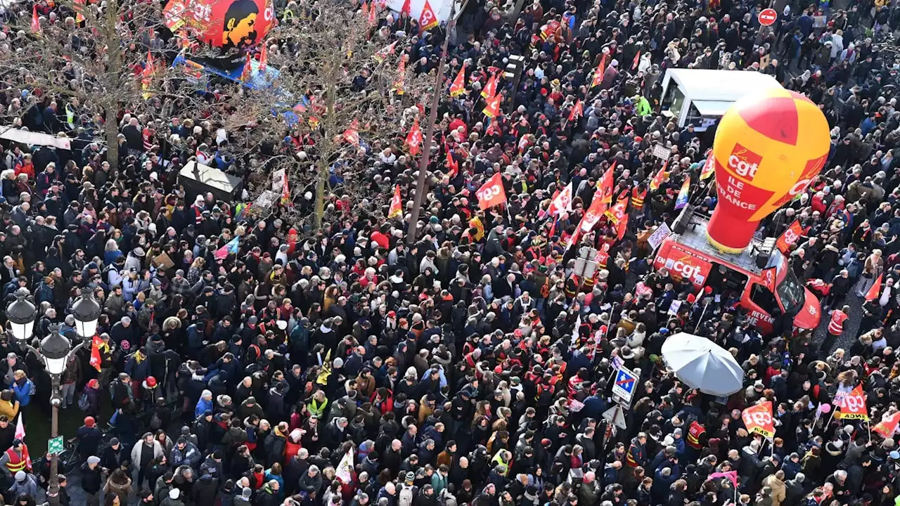 Réforme des retraites: le parcours de la manifestation parisienne du 16 février