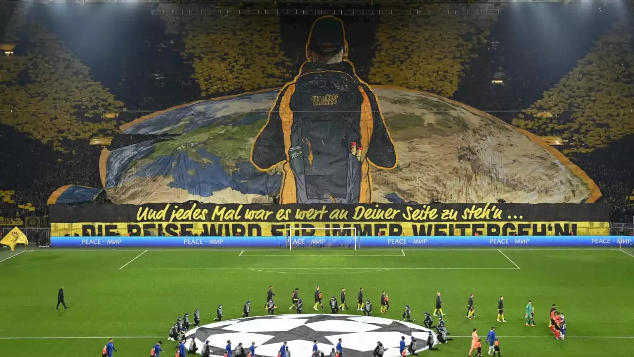 Champions-League: Ist Ihnen Das bei der BVB-Choreo aufgefallen?