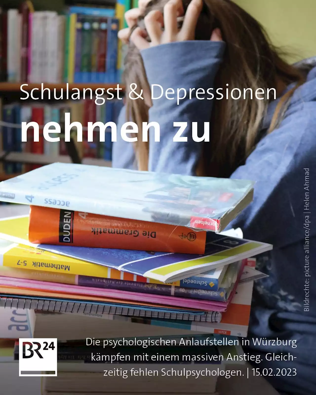 Depressionen und Ängste - Schulpsychologen schlagen Alarm