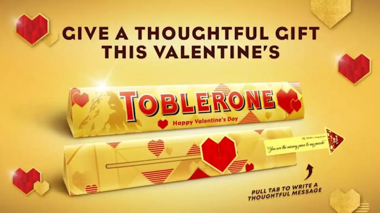 Give a thoughtful gift this Valentine's with limited-edition Toblerone Love Cards | BMPlus