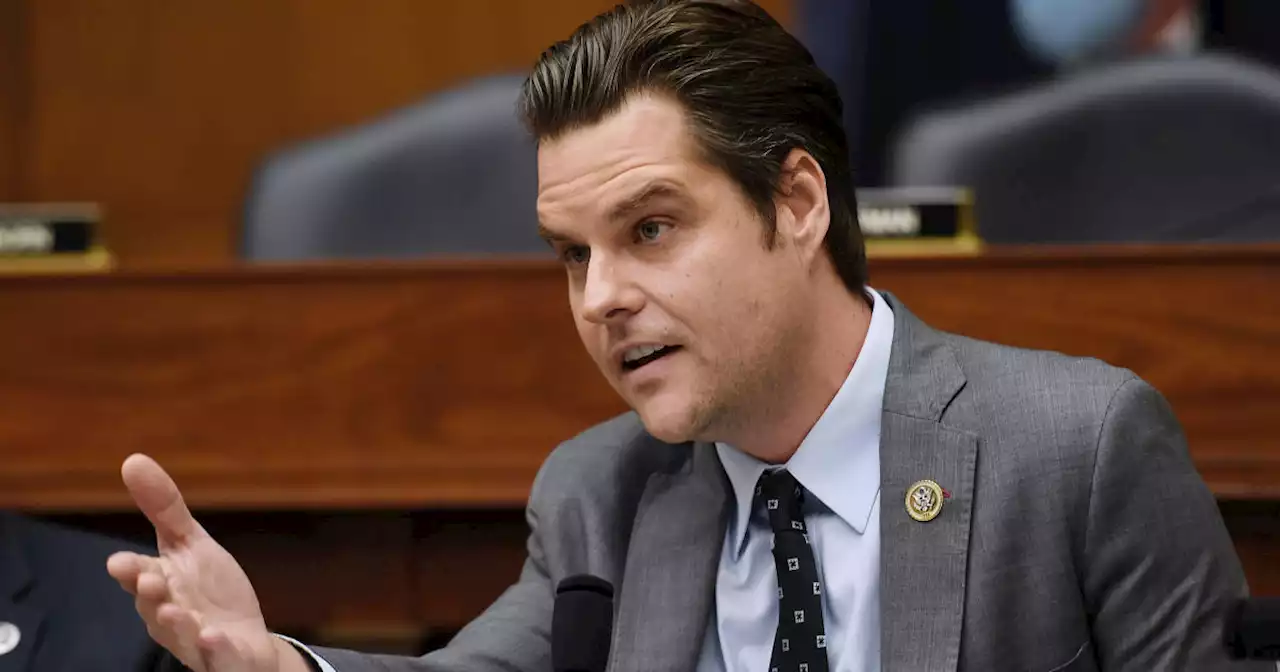 Justice Department declines to charge Rep. Matt Gaetz in sex trafficking probe