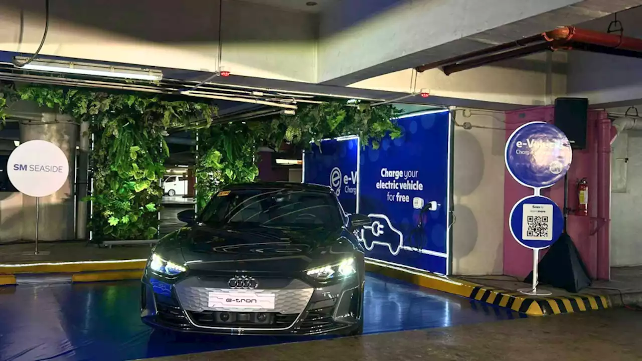 E-Vehicle charging stations now available at SM Seaside and SM City Cebu