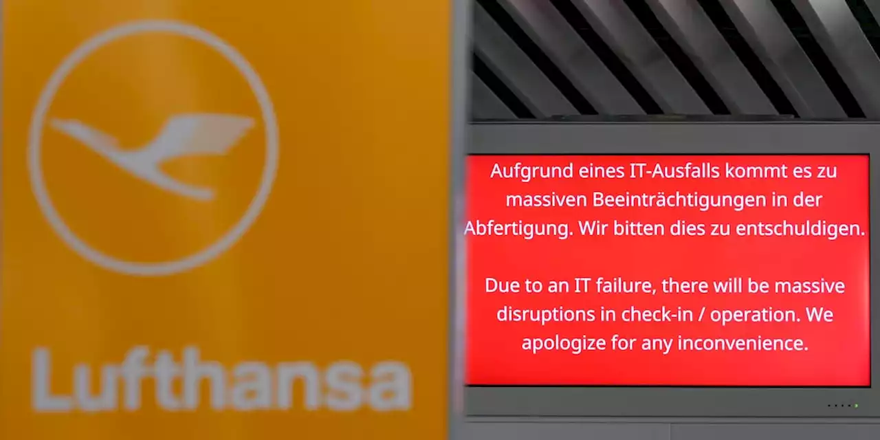 Reaktionen auf IT-Panne: „Die Deutsche Bahn knockt die Lufthansa aus“