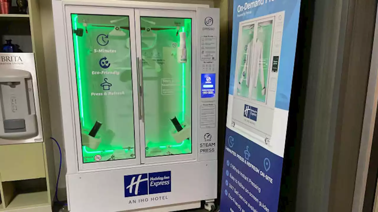 Dry clean your clothes in this climate startup's vending machine