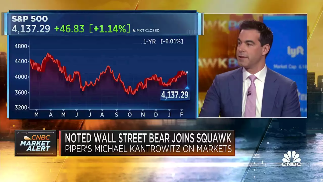 Watch CNBC's full interview with Piper Sandler's Michael Kantrowitz on market outlook