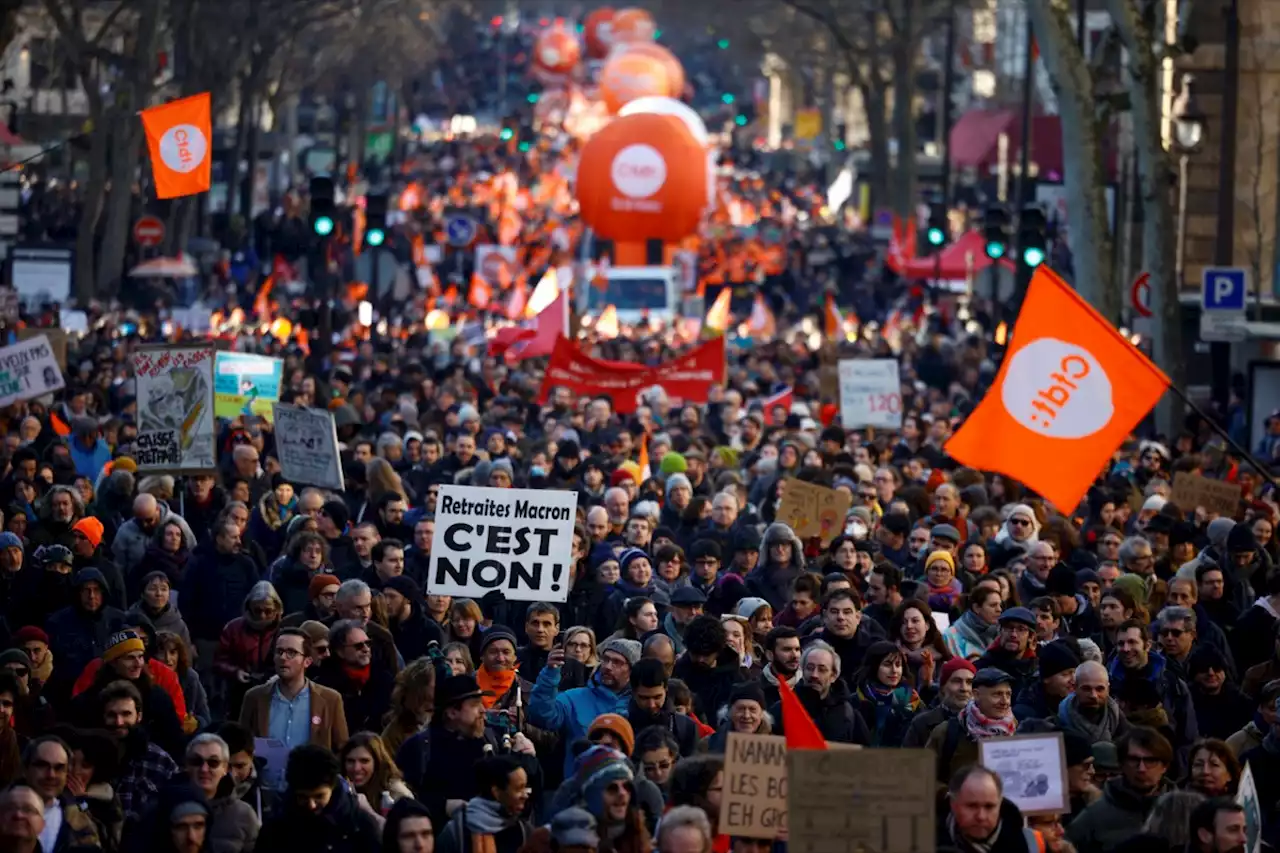 Sondage : 67% des Français se disent contre la réforme des retraites