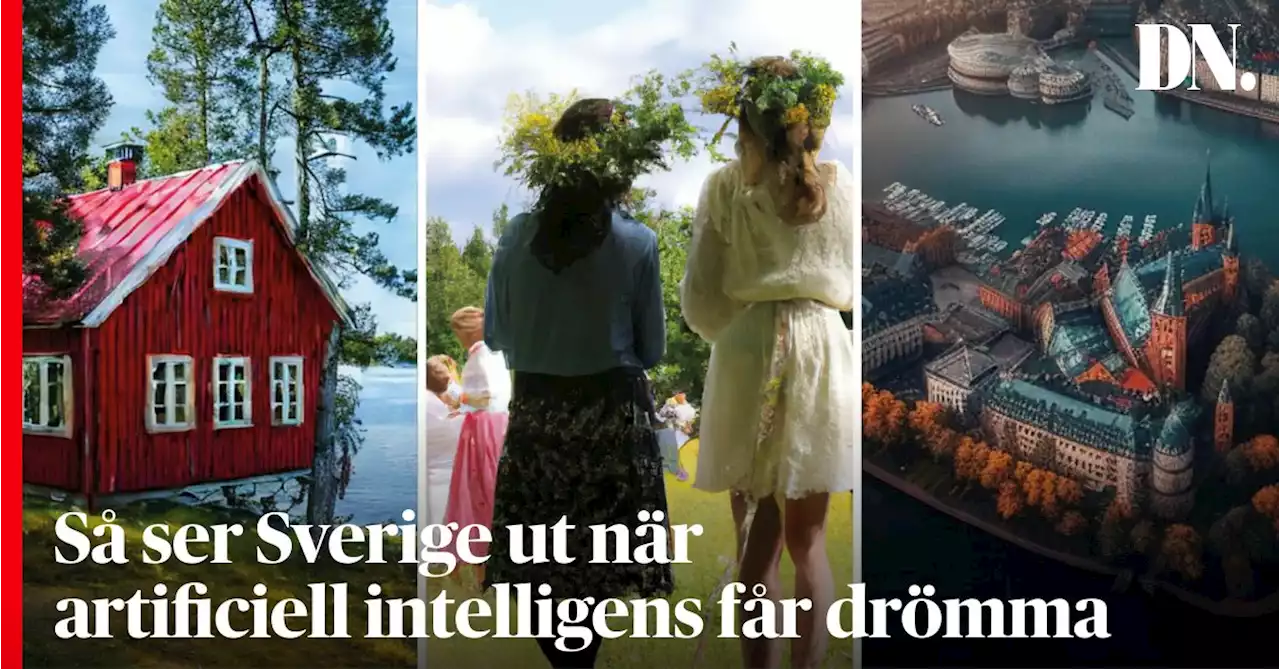 Så ser Sverige ut när artificiell intelligens får drömma