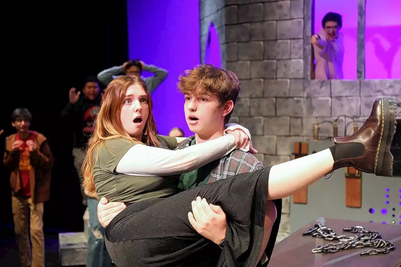 Curtain goes up on 'Young Frankenstein' at Maine West, while Maine East stages 'The Little Mermaid'