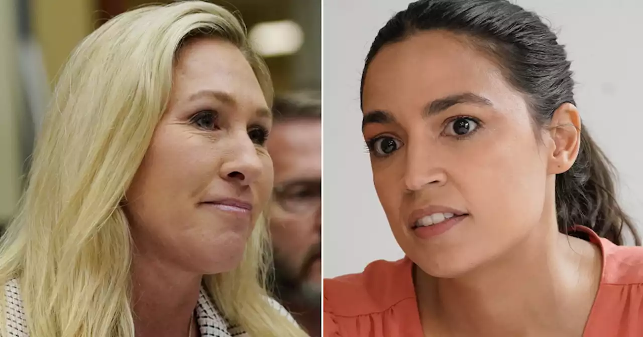 WATCH: MTG says 'chicken' AOC can't defend energy policy ideas 'because they're not her own'