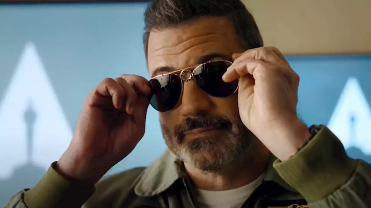 Jimmy Kimmel Puts On Maverick’s Flight Suit In First Oscars Hosting Promo