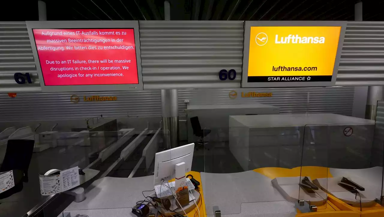 Lufthansa: Bagger kappt Kabel - Bauarbeiten offenbar Ursache von IT-Ausfall