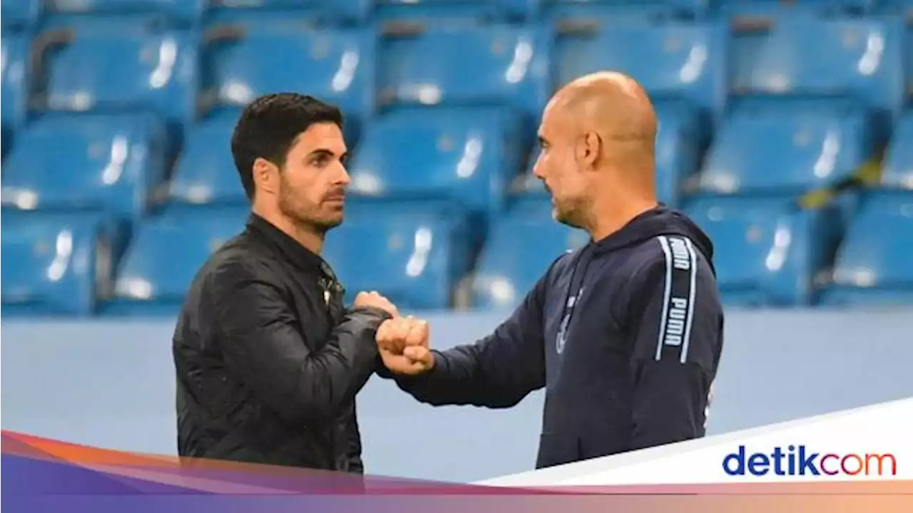 Arsenal Vs City: Arteta Belum Pernah Menang Atas Pep Sejak 2020