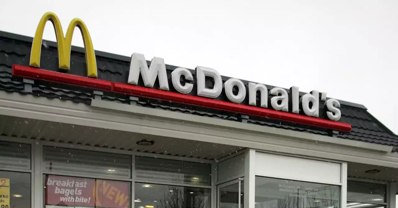 McDonald's customer in disbelief after opening McMuffin bag