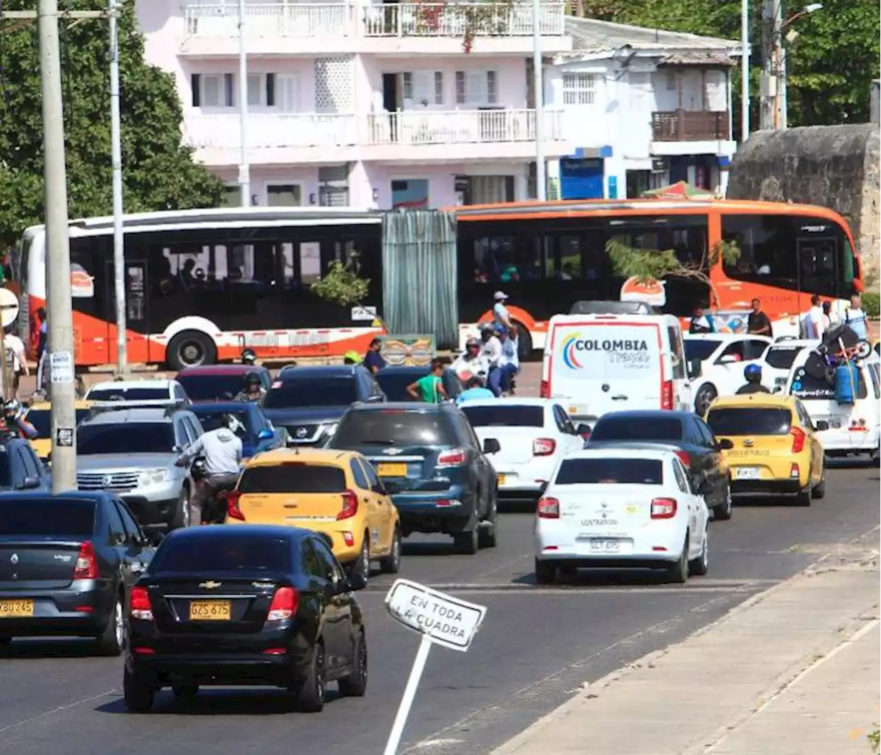 Este es el pico y placa de este miércoles 15 de febrero de 2023 en Cartagena