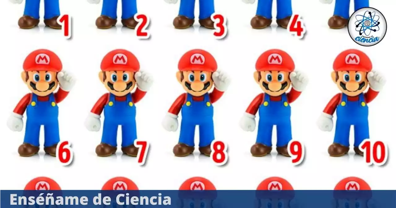 Prueba visual de Super Mario Bross: encuentra cuál de estos personajes es diferente