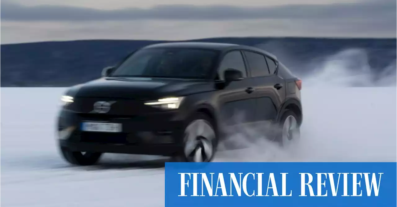 We test two Volvo EVs on a frozen lake in the Arctic Circle