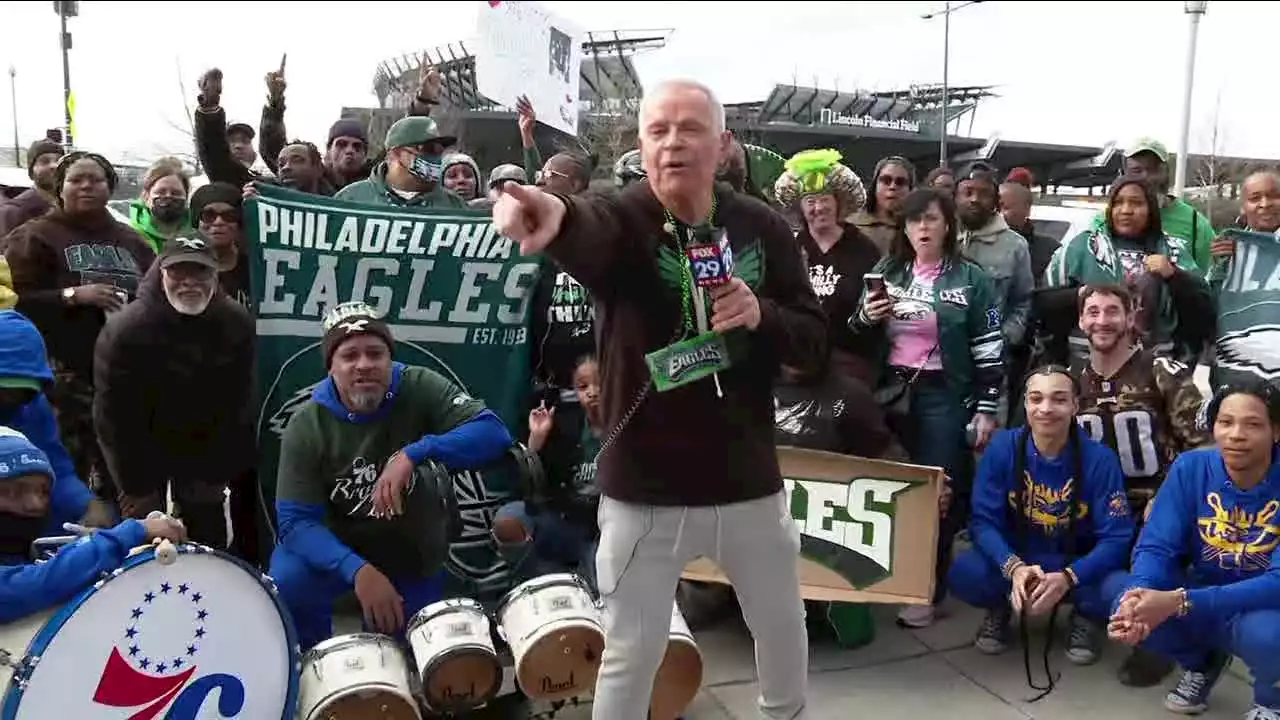 The Hurts Parade: FOX 29 celebrates Eagles season with fans all the way to the Linc