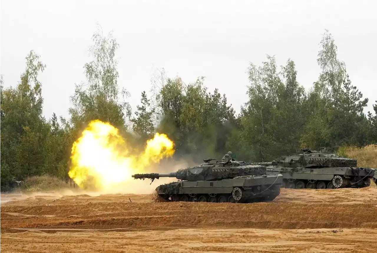 NATO countries boost munitions output, pledge 48 Leopard 2 tanks for Kyiv