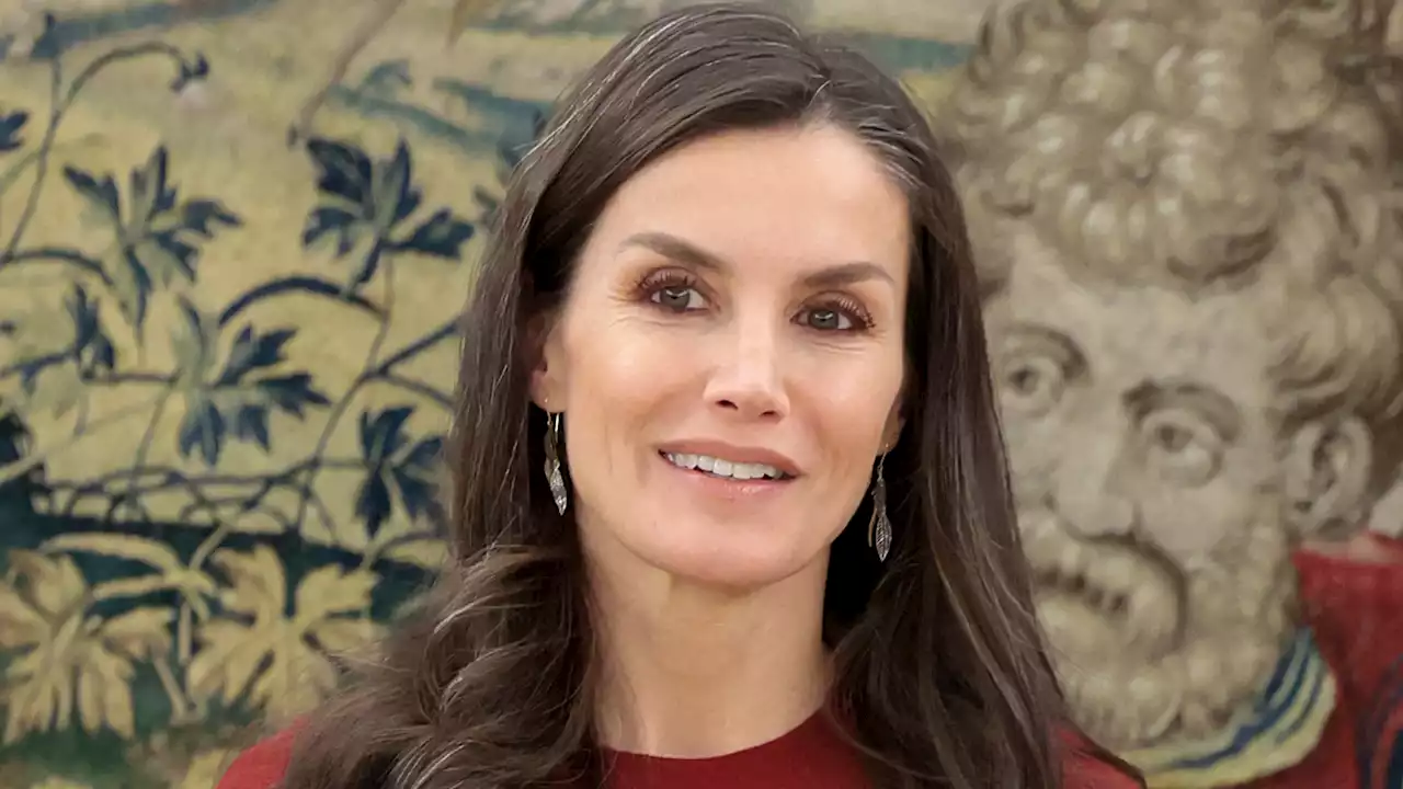 Letizia d'Espagne (50 ans) : renversante dans un pantalon en cuir rouge !