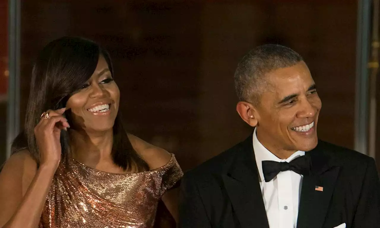 Michelle and Barack Obama look 'like teenagers' in sweet Valentine's Day tributes to one another