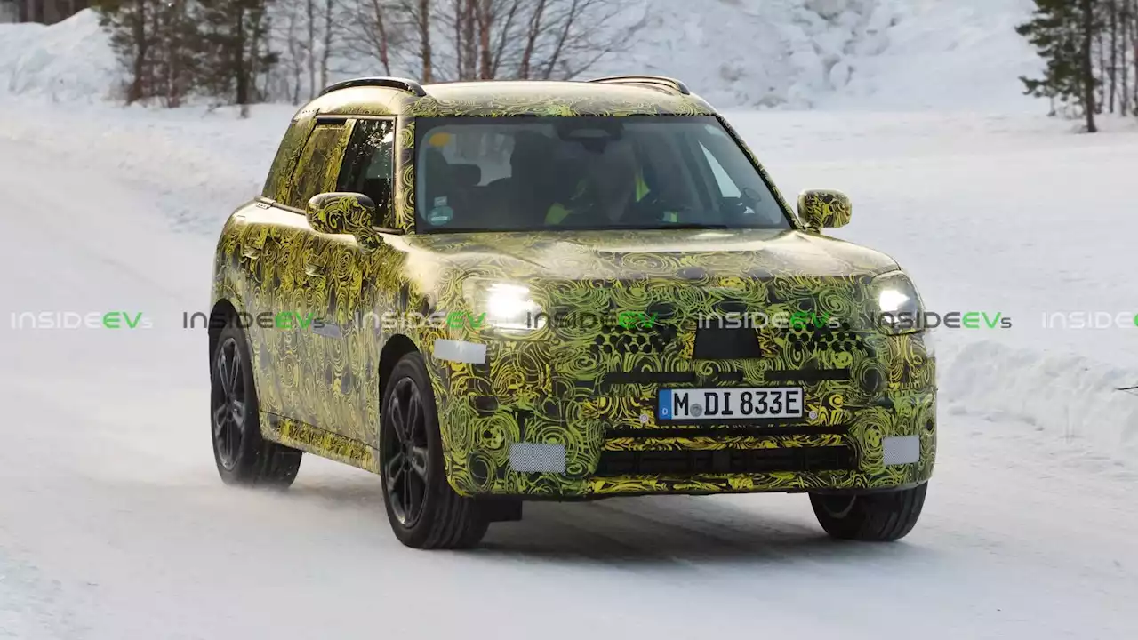 2024 Mini Countryman EV Spied Ahead Of Imminent Debut