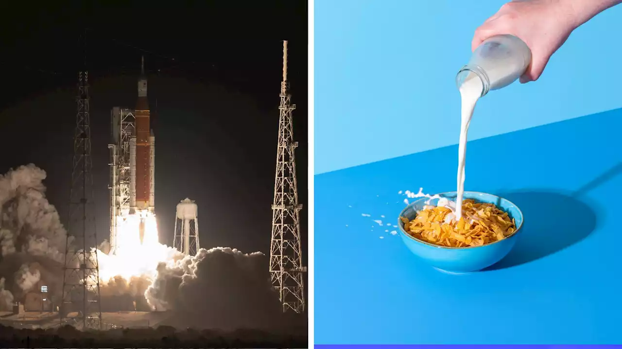 Scientists compared NASA's SLS to a bowl of cereal — here's why