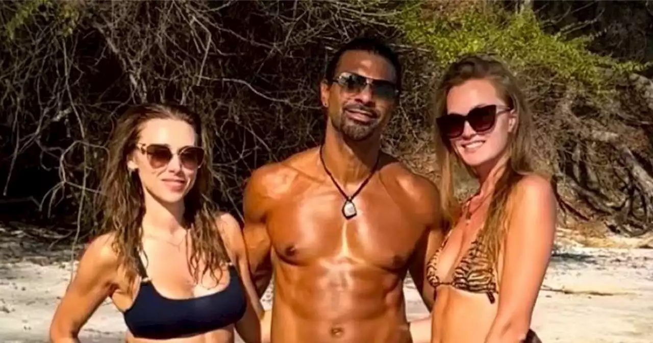 David Haye appears to confirm 'throuple' with Una Healy and Sian Osbourne