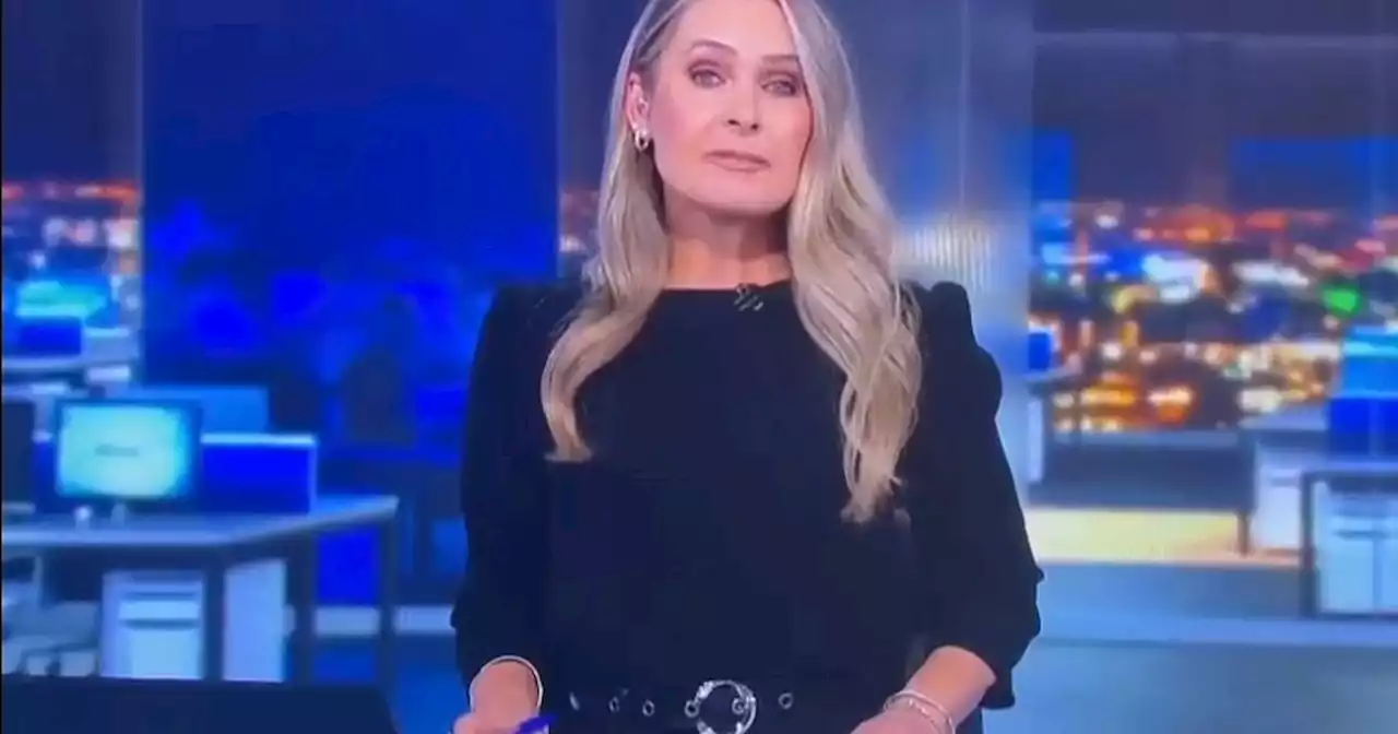 Sharon Ni Bheolain makes blunder live on the Nine O' Clock News